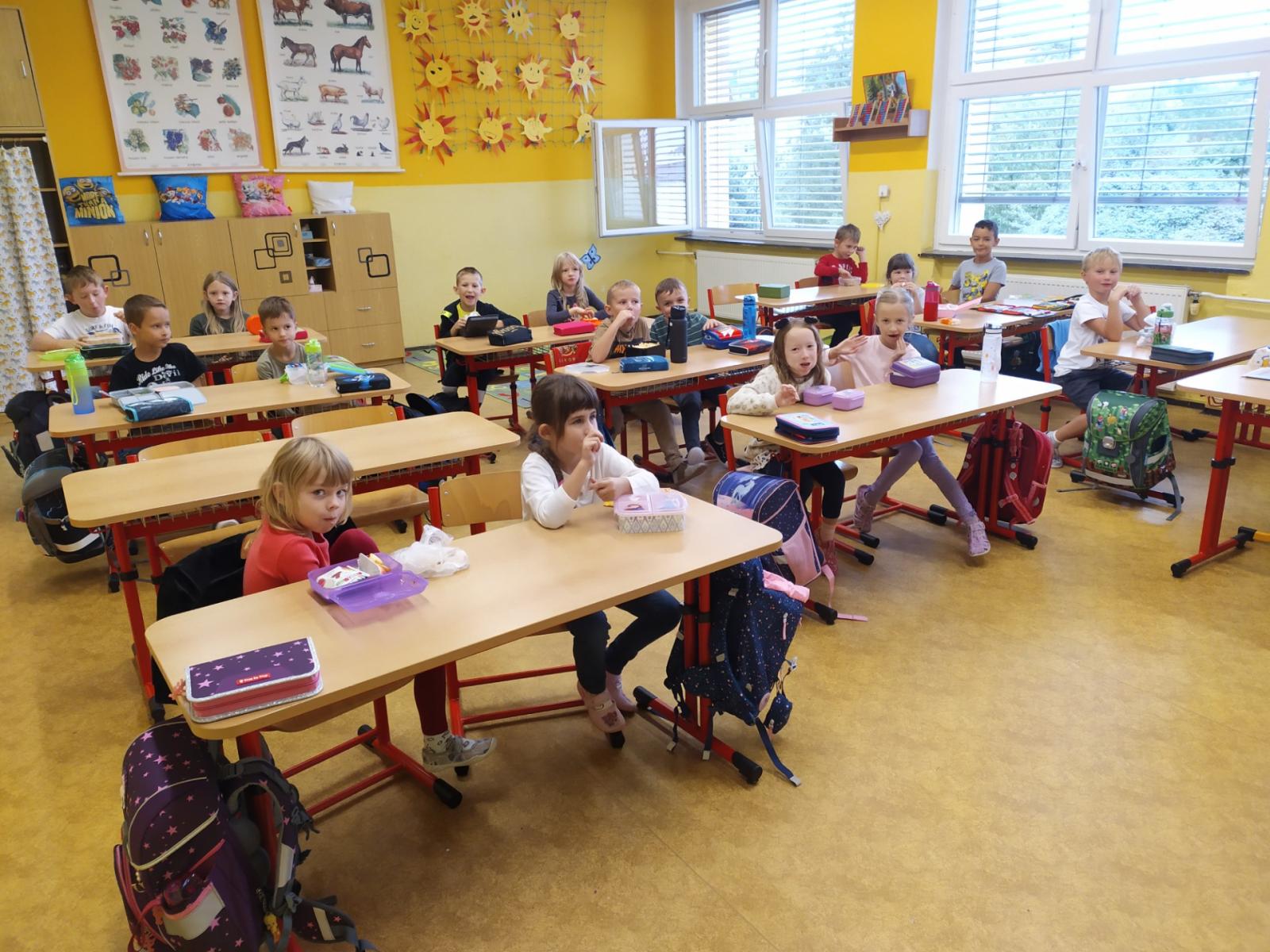 Svačíme s krtečkem.