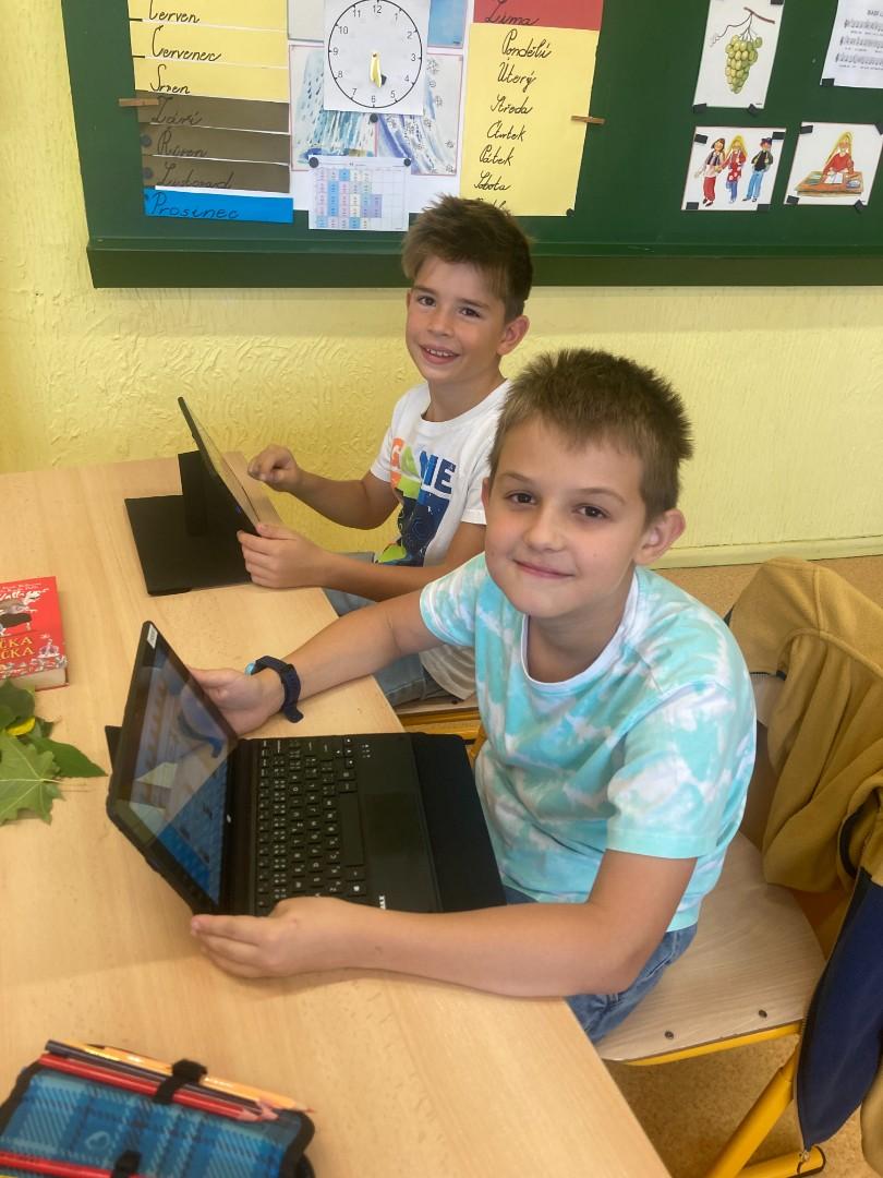 Vyjmenovaná slova procvičujeme na tabletu
