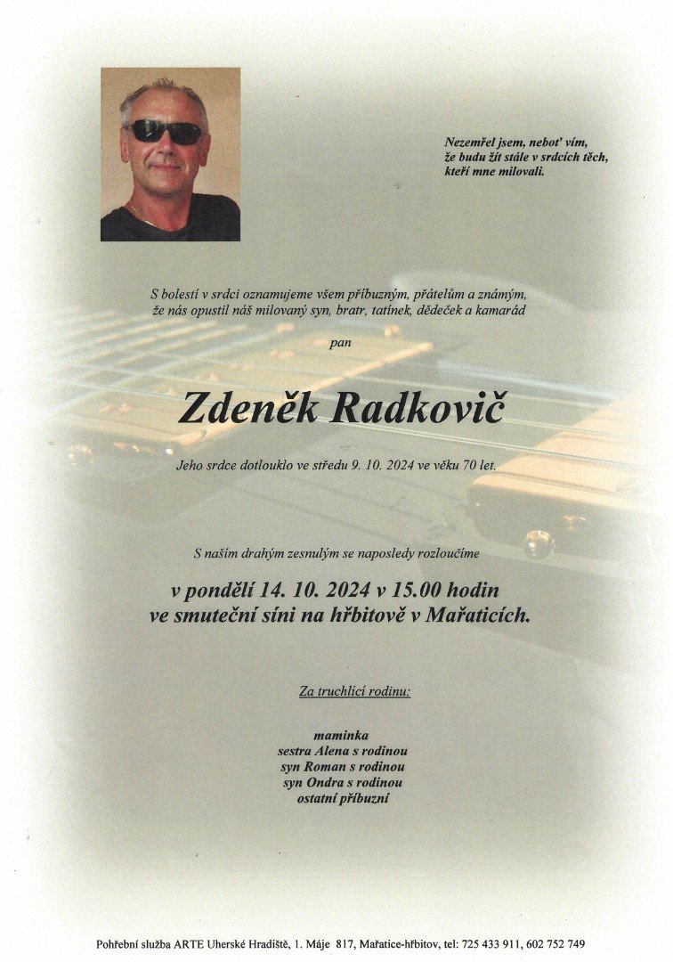 Pane školníku, s úctou vzpomínáme...