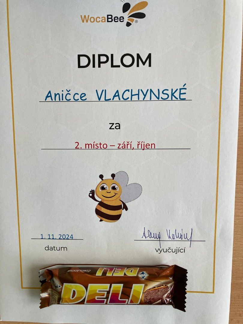 Vítězové Wocabee září, říjen