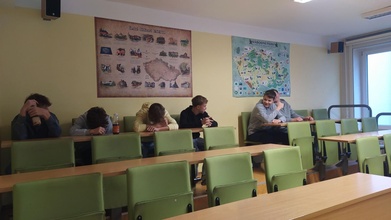 Návštěva střední školy