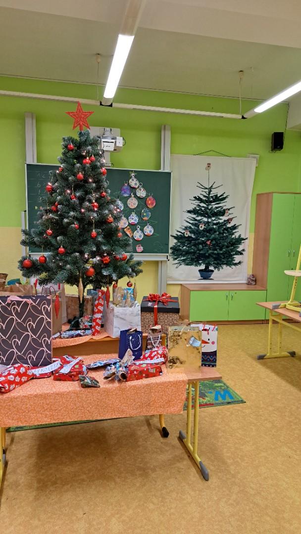 Vánoce v naší třídě poprvé společně