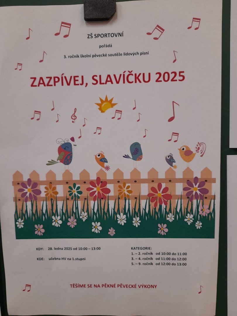 Zazpívej, Slavíčku