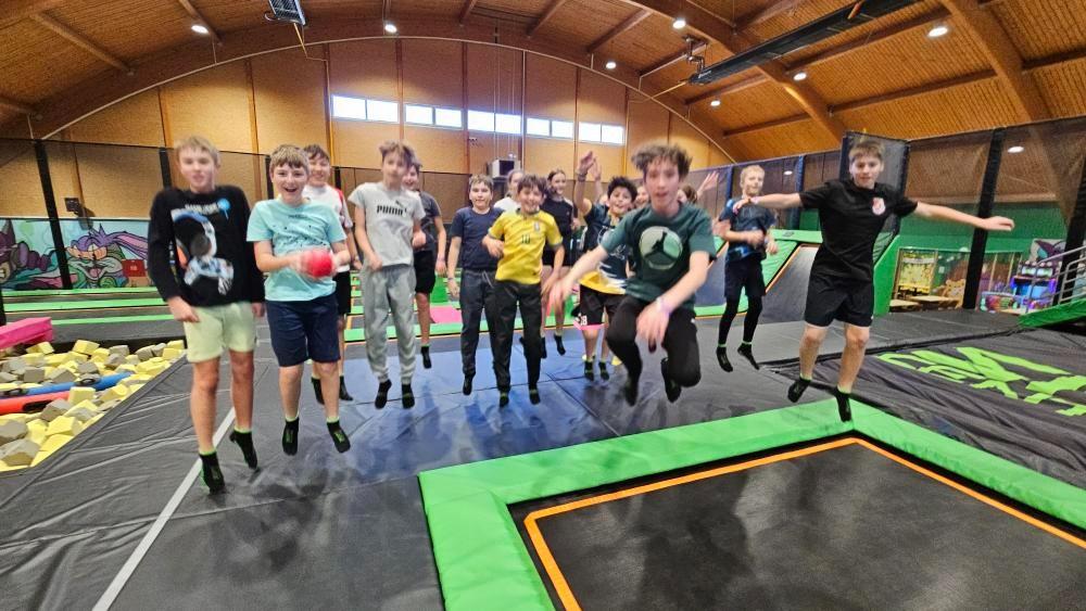 Návštěva trampolínového centra