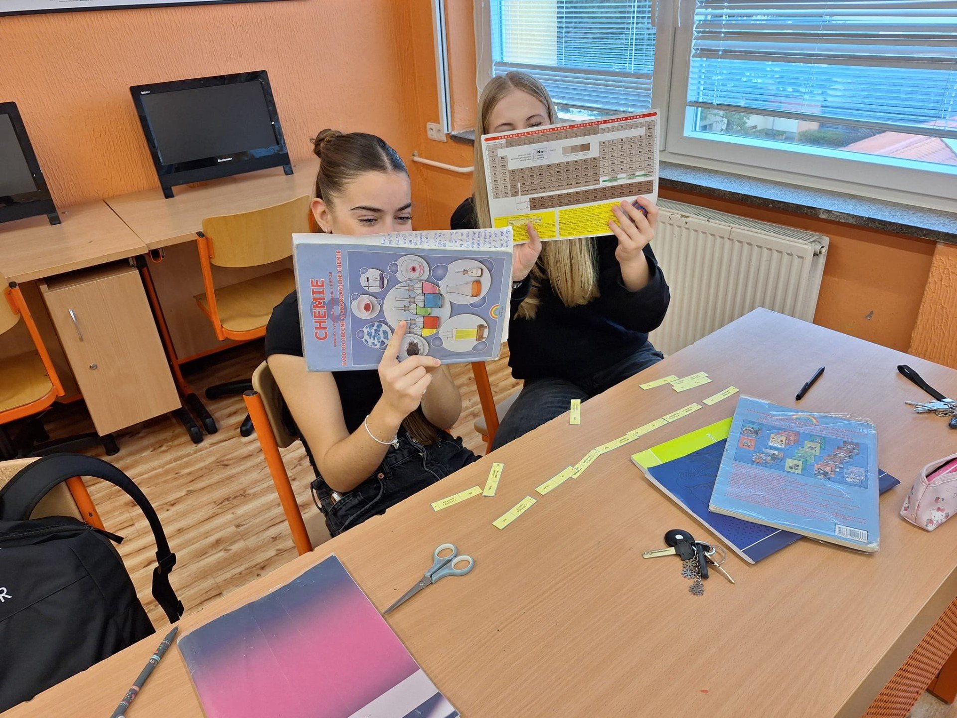 Chemie - domino na halogenidy