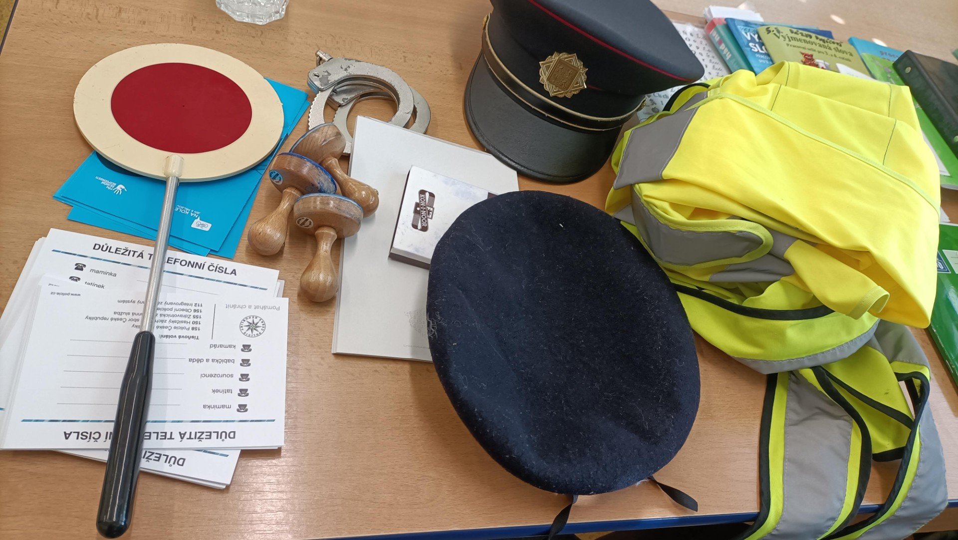 Beseda s paní policistkou