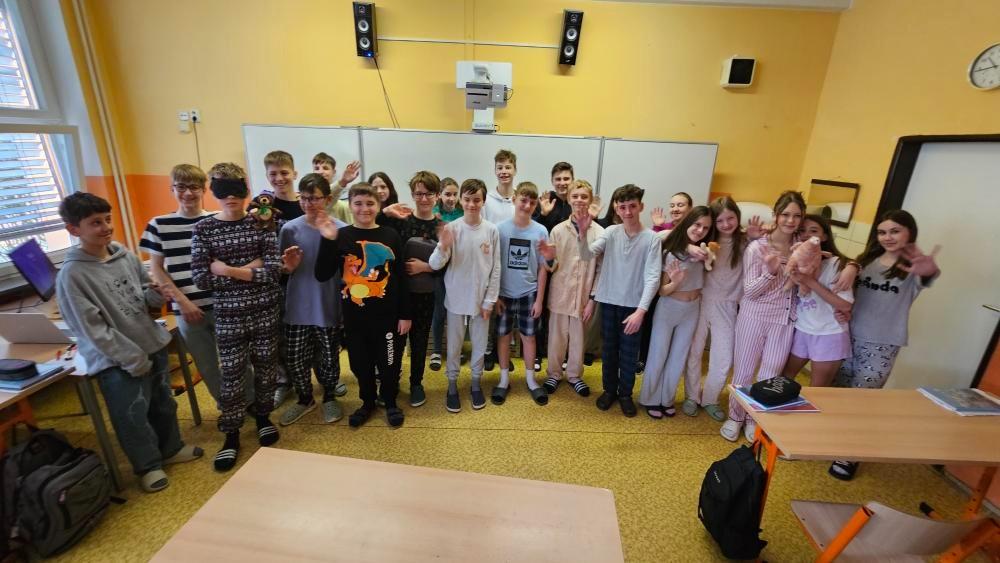 Pyžamový den :)