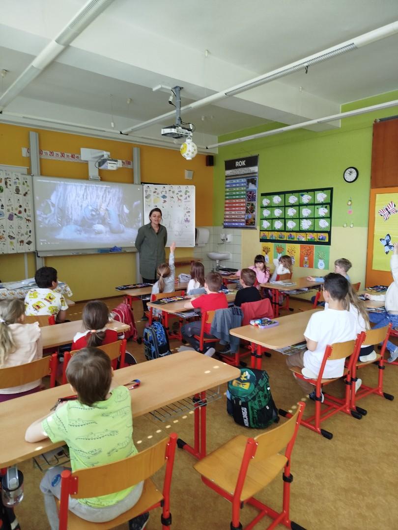 Projektový den Příhody žabky Kapky s ekologickým střediskem Trnka