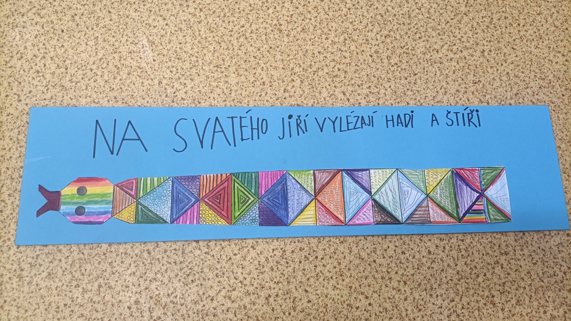Na svatého Jiří vylézají hadi a štíři