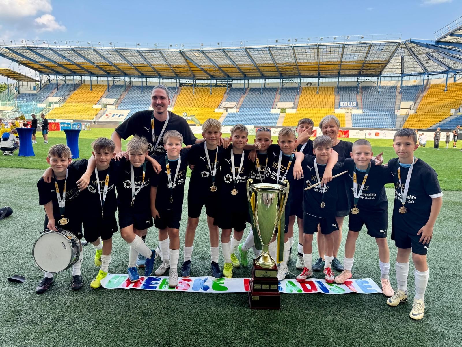 Největší školní fotbalový turnaj v Česku McDonald´s Cup