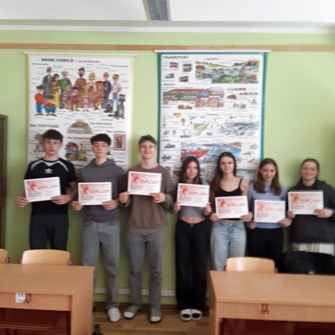 Školní kolo konverzační soutěže v německém jazyce 2026