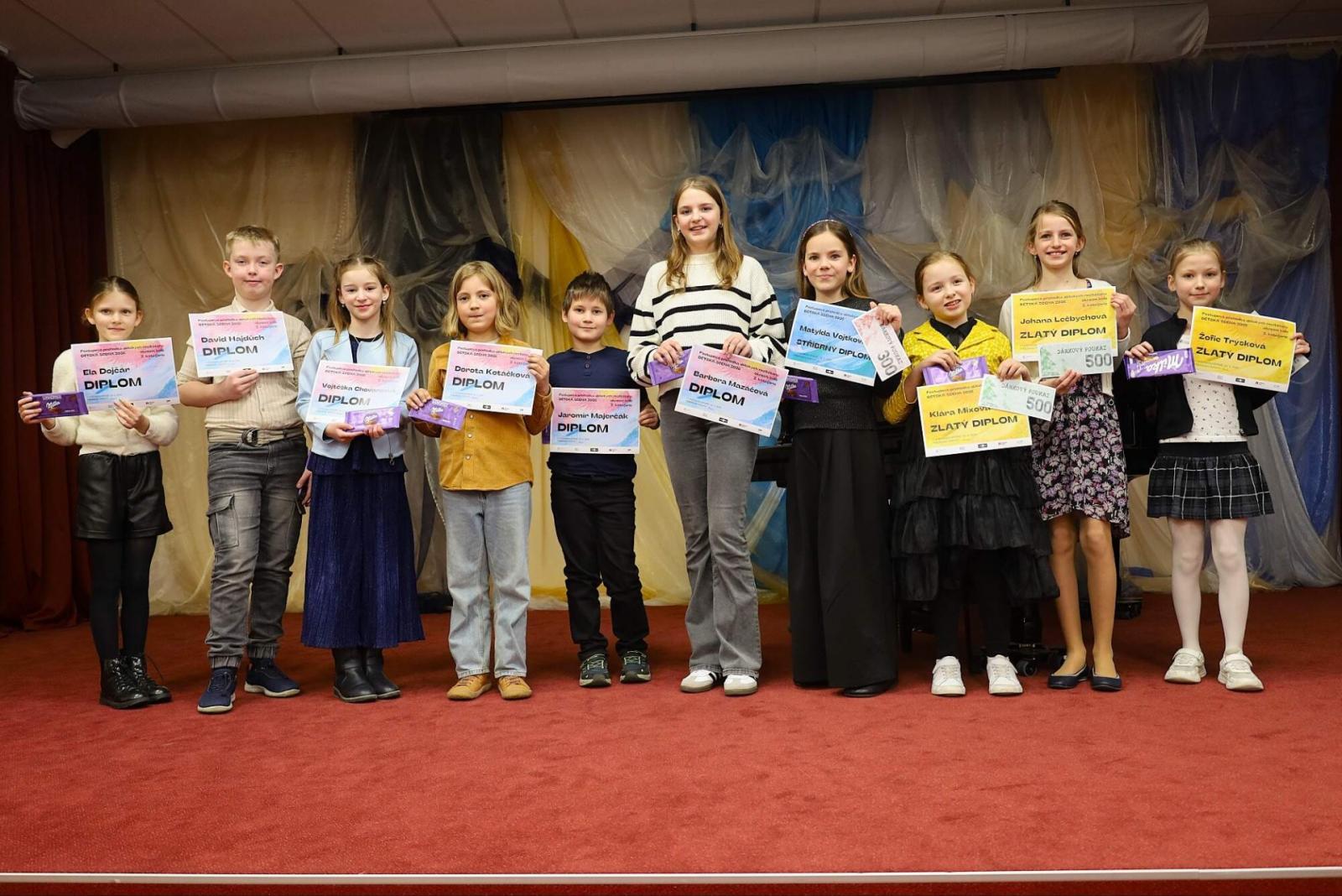 Klára Mixová postupuje do krajského kola v recitaci