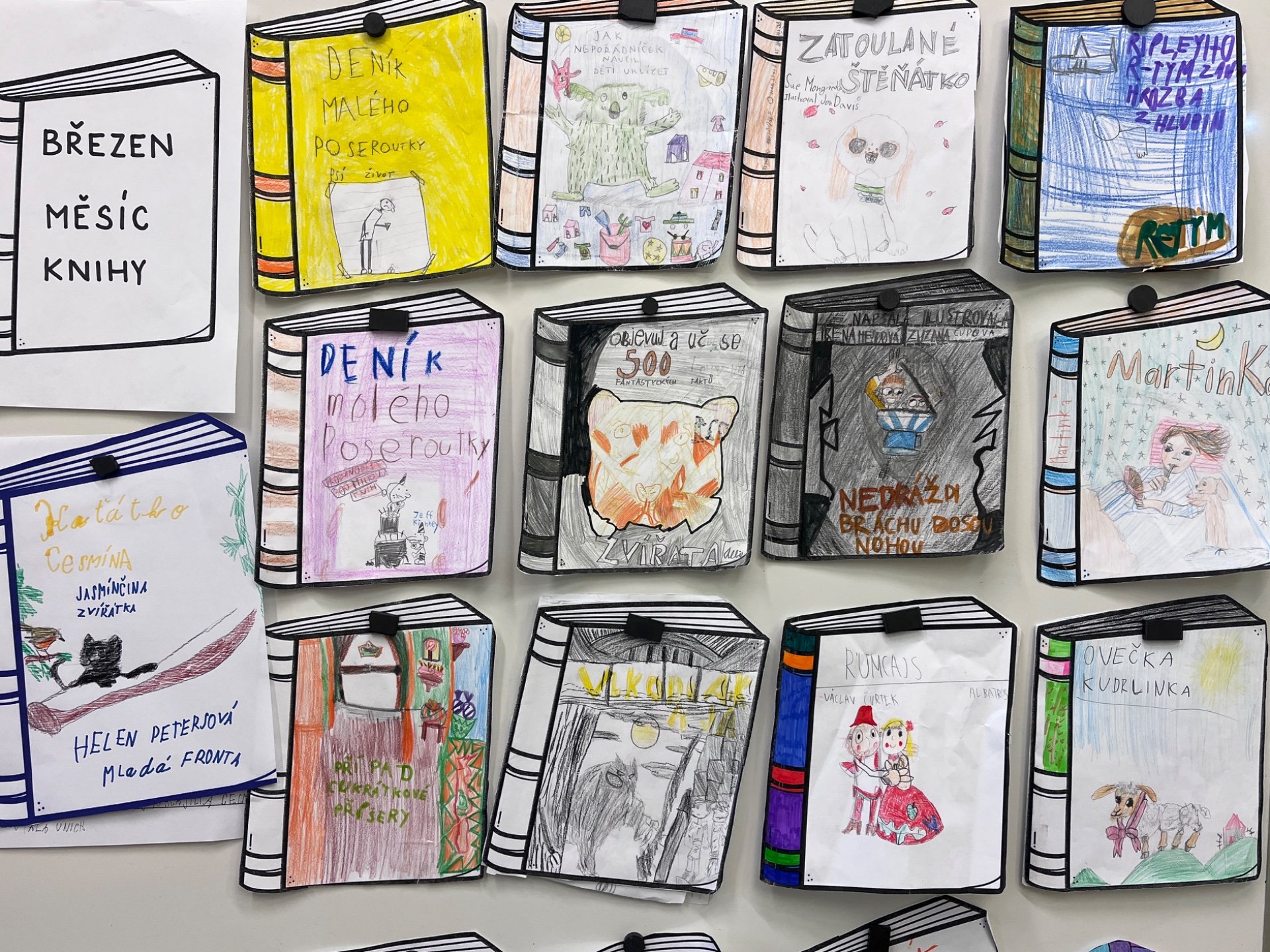 Březen - MĚSÍC KNIHY