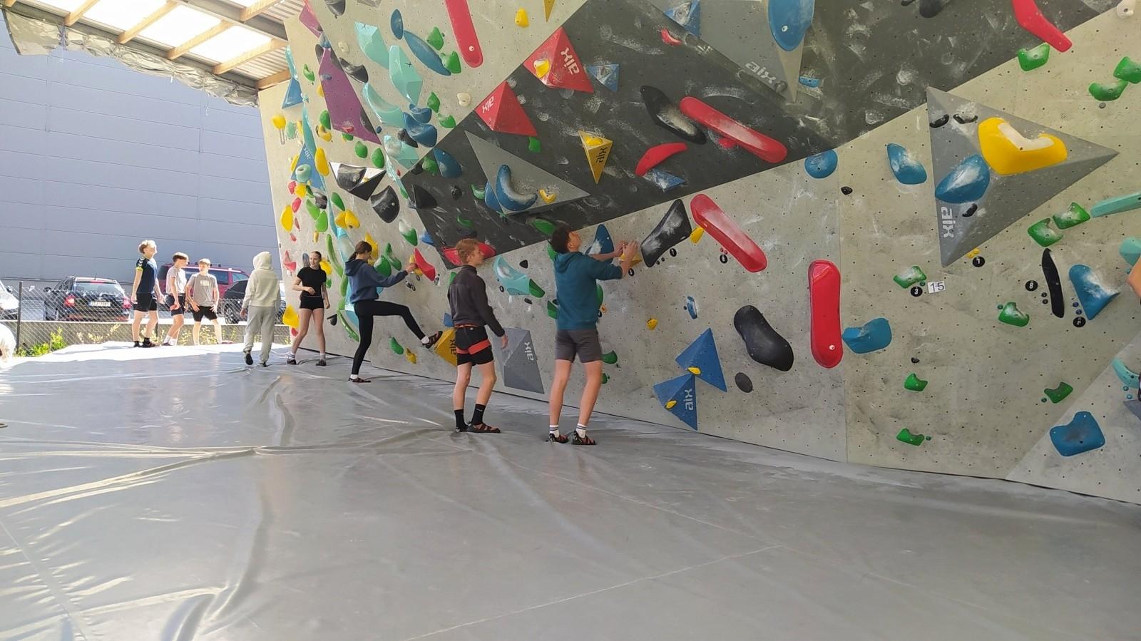 Sportovka opět na lezecké stěně Vertikon ve Zlíně