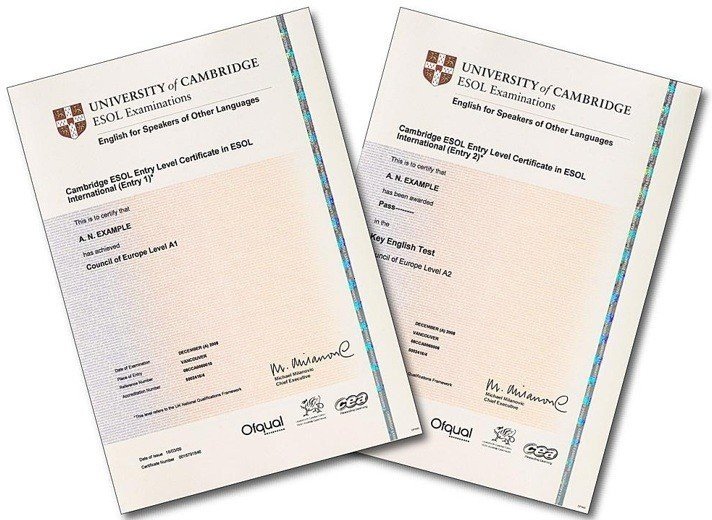 Naši žáci získali certifikáty z anglického jazyka