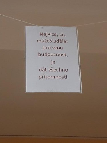 Nová netradiční výzdoba třídy