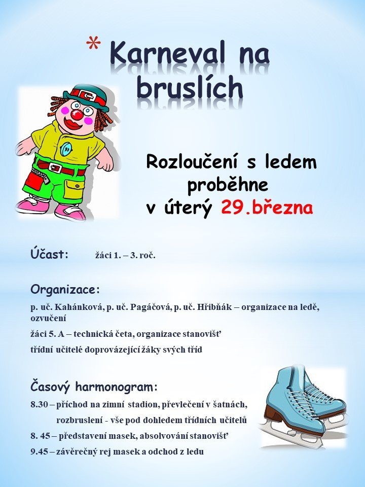 Karneval na bruslích