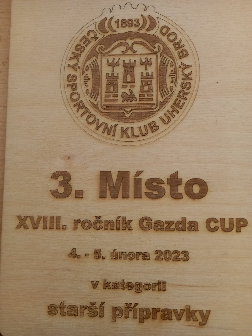3. místo na turnaji Gazda CUP