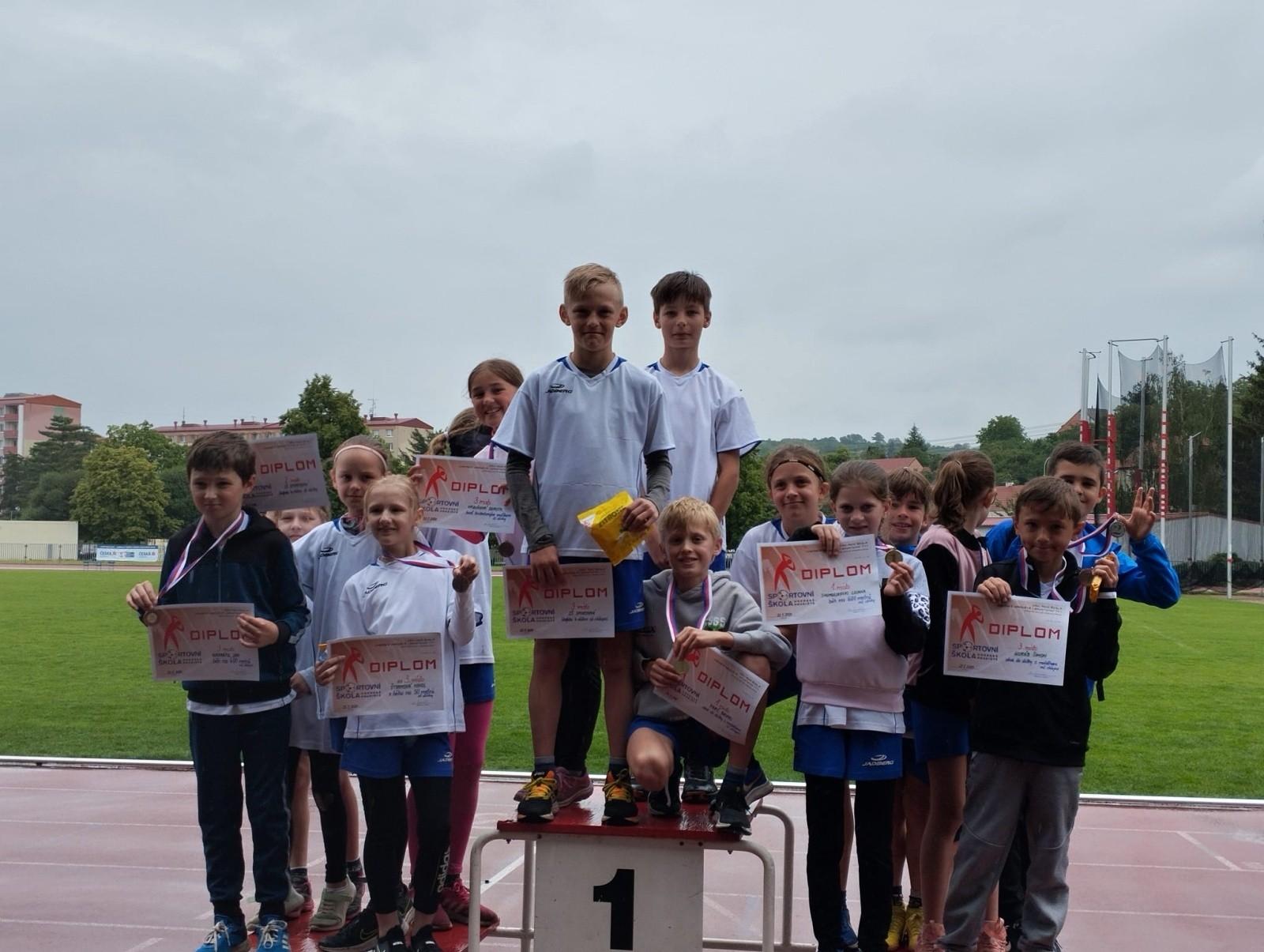 Atletická olympiáda 1. stupně ZŠ